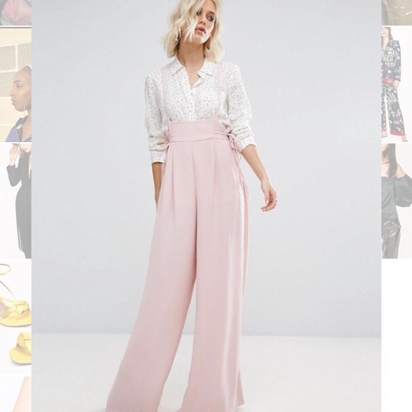 lost ink wide leg jumpsuit
